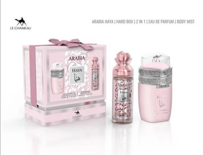 Arabia Haya by Le Chameau 100ml EDP Two Fragrance Gift Set